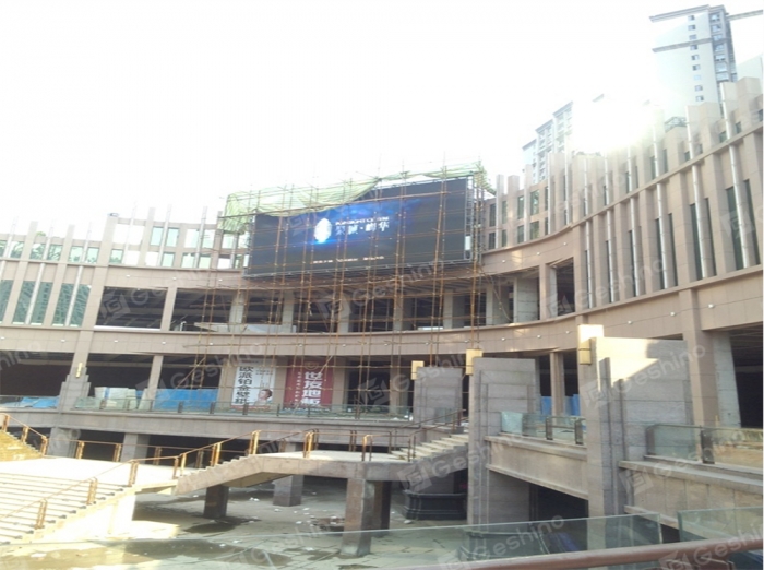 P10 outdoor 60sqm in Sichuan. 2014