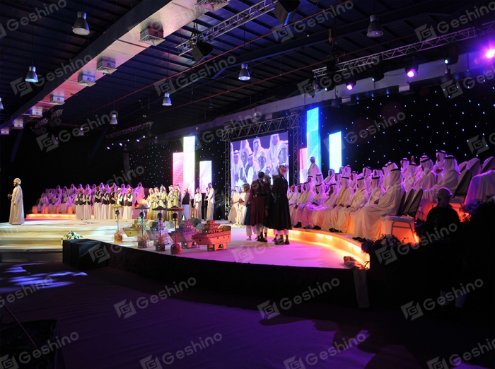 Saudi Arabia rental event use led project